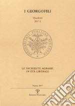 Le inchieste agrarie in età liberale libro