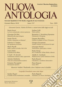 Nuova antologia (2018). Vol. 1: Gennaio-Marzo libro