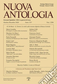 Nuova antologia (2020). Vol. 4: Ottobre-Dicembre libro