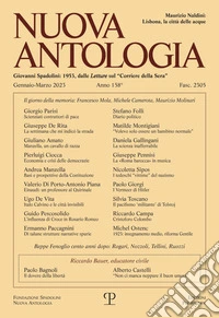 Nuova antologia (2023). Vol. 1: Gennaio-marzo libro