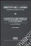 Diritto del lavoro. Vol. 3: Il rapporto di lavoro subordinato: garanzie del reddito, estinzione e tutela dei diritti libro