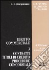 Diritto commerciale. Vol. 3: Contratti, titoli di credito, procedure concorsuali libro di Campobasso Gian Franco Campobasso M. (cur.)