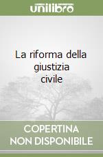 La riforma della giustizia civile libro