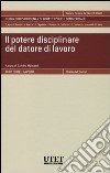 Il potere disciplinare del datore di lavoro libro