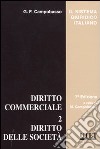 Diritto commerciale. Vol. 2: Diritto delle società libro di Campobasso Gian Franco Campobasso M. (cur.)