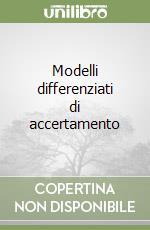 Modelli differenziati di accertamento libro