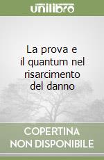 La prova e il quantum nel risarcimento del danno libro usato