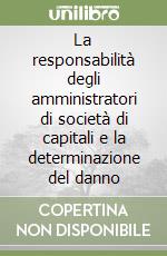 La responsabilità degli amministratori di società di capitali e la determinazione del danno