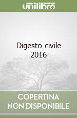 Digesto civile 2016 libro