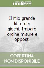 Il Mio grande libro dei giochi. Imparo ordine misure e opposti libro