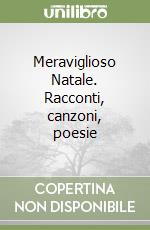 Meraviglioso Natale. Racconti, canzoni, poesie libro