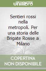 Sentieri rossi nella metropoli. Per una storia delle Brigate Rosse a Milano libro