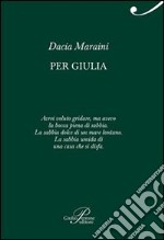 Per Giulia libro