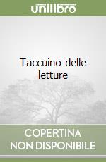 Taccuino delle letture libro