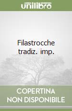 Filastrocche tradiz. imp. libro