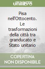 Pisa nell'Ottocento. Le trasformazioni della città tra granducato e Stato unitario libro