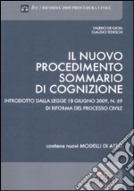 Il nuovo procedimento sommario di cognizione libro