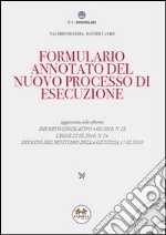 Formulario annotato del nuovo processo di esecuzione. Con CD-ROM libro