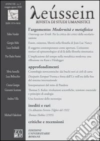 Leussein. Rivista di studi umanistici (2010). Vol. 2 libro