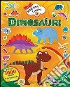 Dinosauri adesivi creativi. Ediz. illustrata libro
