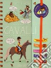 I cavalli. Piccoli curiosi. Con adesivi. Ediz. a colori. Ediz. a spirale libro di Gillet Emilie