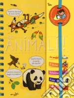 Gli animali. Piccoli curiosi. Con adesivi. Ediz. a colori. Ediz. a spirale libro