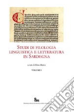 Studi di filologia, linguistica e letteratura in Sardegna libro