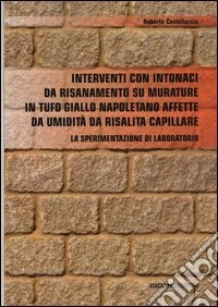 Interventi con intonaci da risanamento su murature in tufo giallo napoletano affette da umidità da risalita capillare. La sperimentazione di laboratorio libro