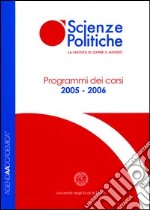 Agenda accademica 2005-2006. Facoltà di scienze politiche Torino libro