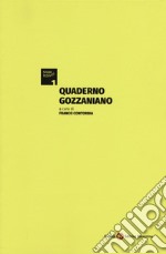 Quaderno gozzaniano libro