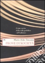 Prove di società libro