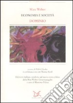 Economia e società. Dominio libro