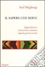 Il sapere che serve. Apprendistato, formazione continua, dignità professionale libro