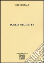 Poesie neglette libro