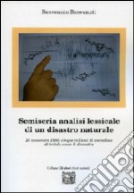 Semiseria analisi lessicale di un disastro naturale