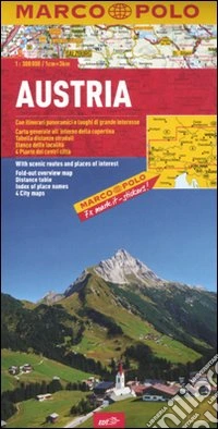Austria 1:300.000. Ediz. multilingue