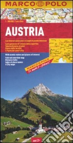 Austria 1:300.000. Ediz. multilingue libro