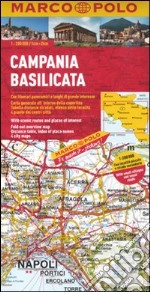 Campania, Basilicata 1:200.000. Ediz. multilingue libro