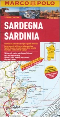 Sardegna 1:200.000. Ediz. multilingue