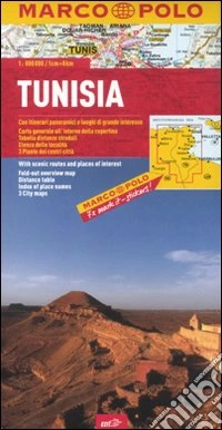 Tunisia 1:800.000. Ediz. multilingue