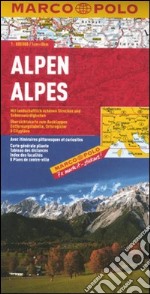 Alpi 1:800.000. Ediz. multilingue libro