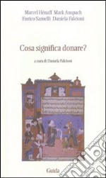 Cosa significa donare?