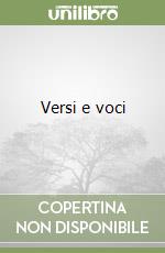 Versi e voci libro