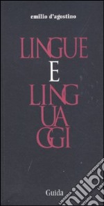 Lingue e linguaggi libro