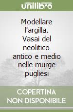 Modellare l'argilla. Vasai del neolitico antico e medio nelle murge pugliesi libro