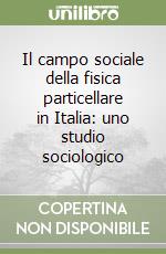 Il campo sociale della fisica particellare in Italia: uno studio sociologico