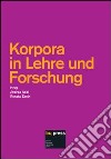 Korpora in Lehre und Forschung libro