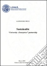 Sustainable. «University Enterprises» partnership libro