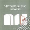 Vittorio De Feo. 13 progetti libro