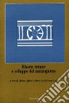 Risorse umane e sviluppo del Mezzogiorno libro